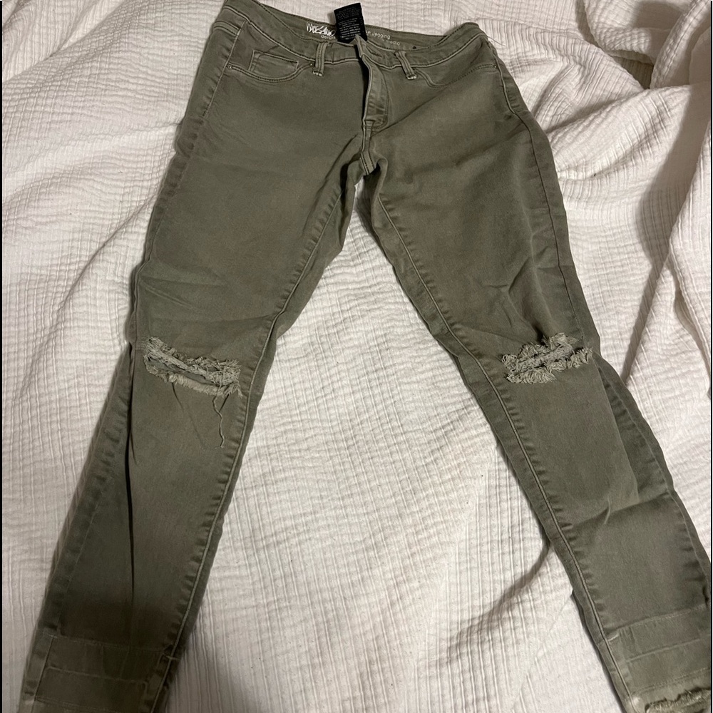 green mossimo denim jeans